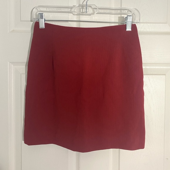 Alex Garfield red mini skirt - Picture 1 of 7